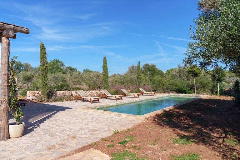 New-Build Finca in Ses Salines with Inner Patio, 5 En-Suite Bedrooms and Pool